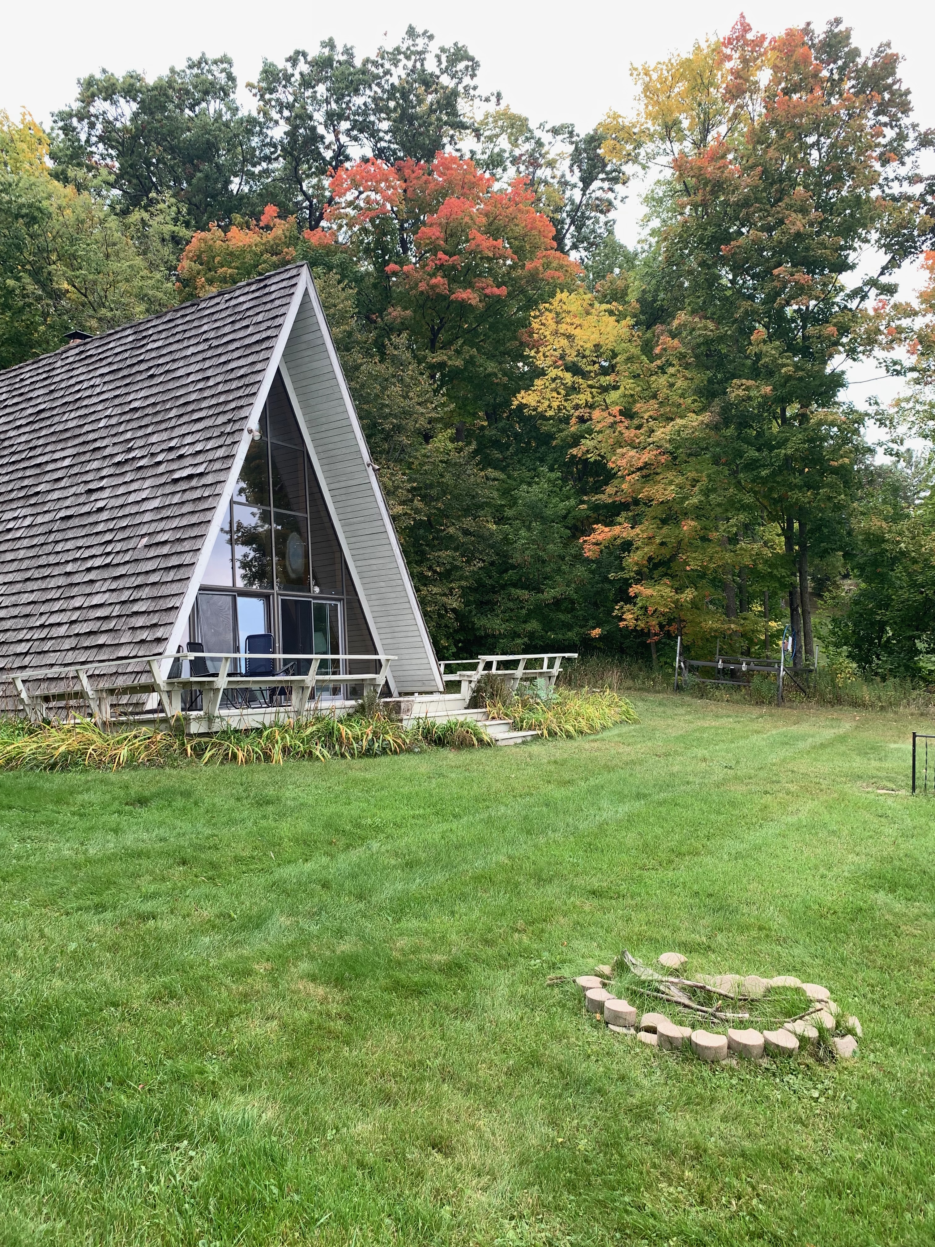 Fire pit area